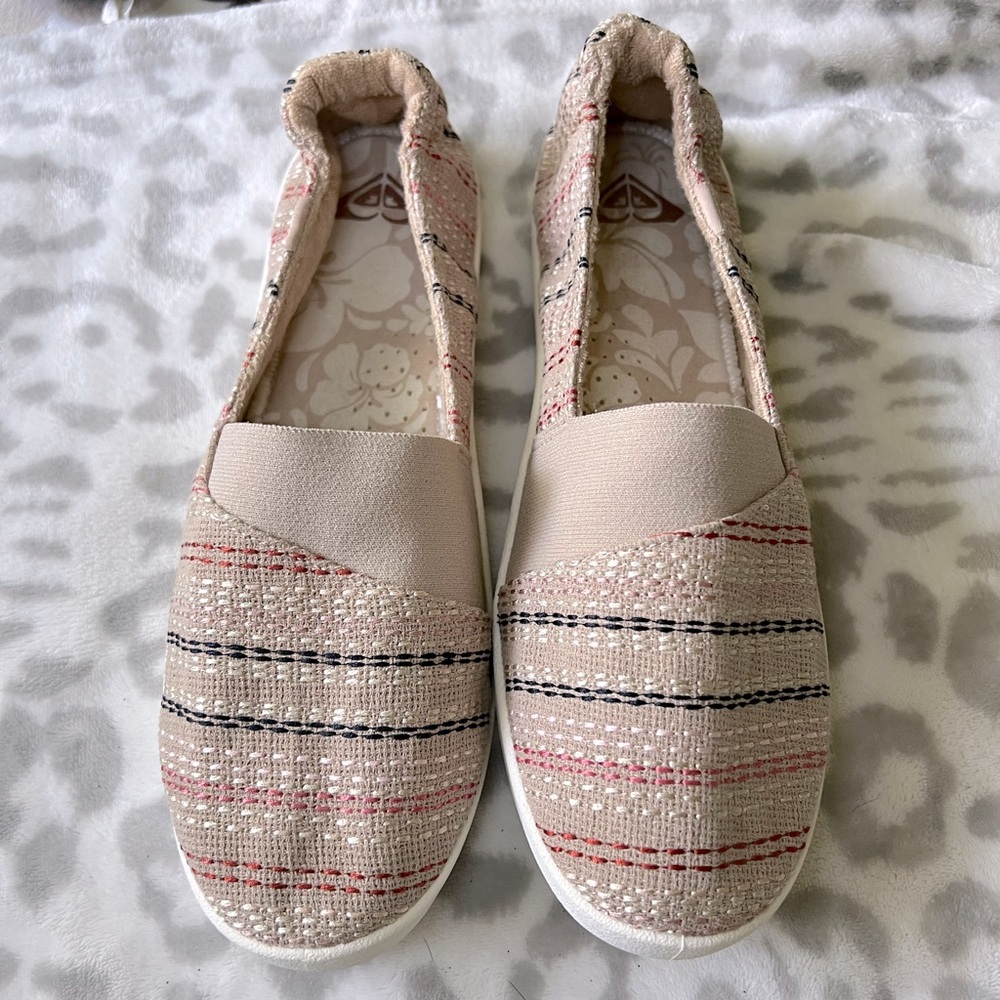 Beige Slip-On Shoes